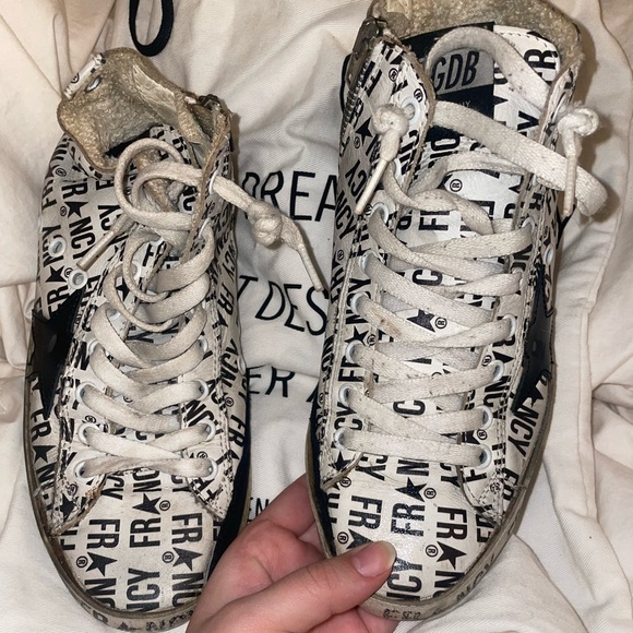 Golden goose Francy special edition high top sneakers - Picture 3 of 14